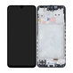 Дисплей за Samsung A16 5G, Blue Black, Тъчскрийн с рамка, GH82-36143A Genuine Service Pack
