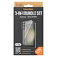 Bundle Hoops + Закалено стъкло UWF + Hard Case D3O за Samsung Galaxy S24 Ultra, PanzerGlass