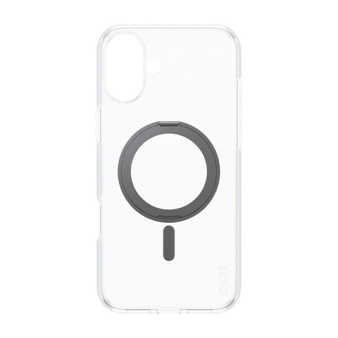 Калъф Kickstand с MagSafe за iPhone 16 Plus, Черно, CARE