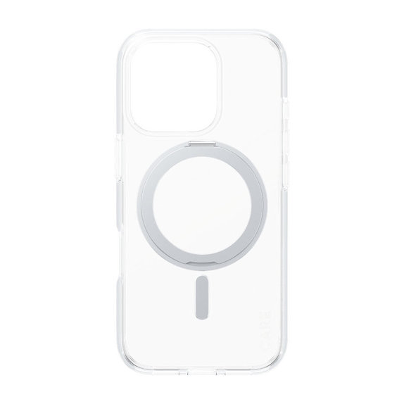 Калъф Kickstand с MagSafe за iPhone 16 Pro, Сребристо, CARE