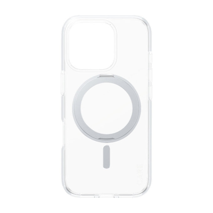 Калъф Kickstand с MagSafe за iPhone 16 Pro, Сребристо, CARE