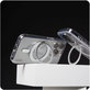 Калъф Kickstand с MagSafe за iPhone 16 Pro, Сребристо, CARE
