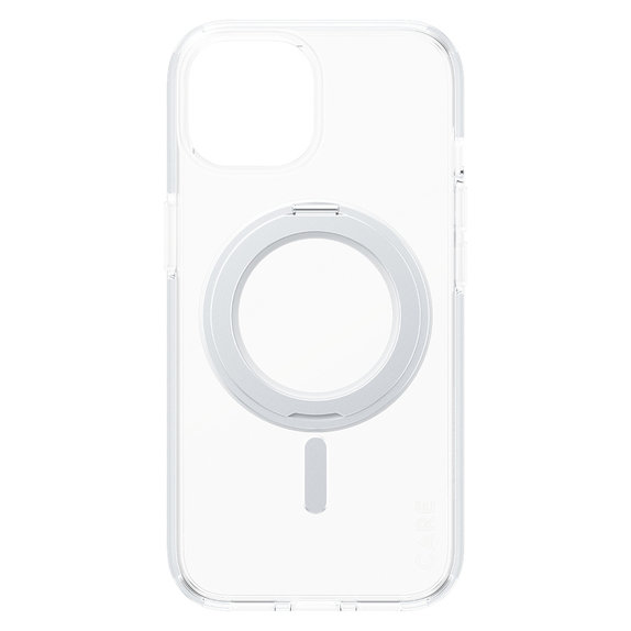 Калъф Kickstand с MagSAFE by PanzerGlass за iPhone 15, Сребристо, PanzerGlass