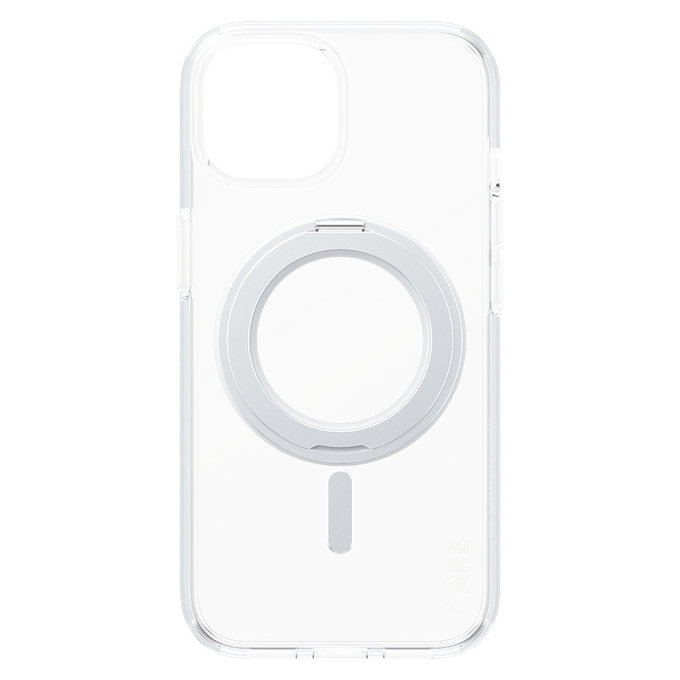Калъф Kickstand с MagSAFE by PanzerGlass за iPhone 15, Сребристо, PanzerGlass