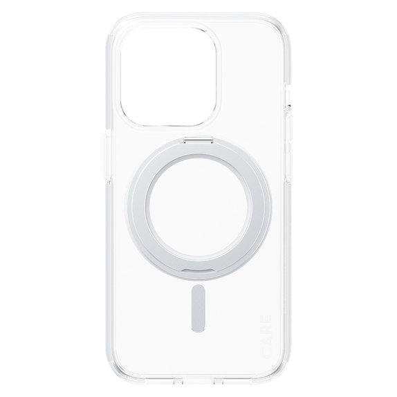 Калъф Kickstand с MagSAFE by PanzerGlass за iPhone 15 Pro, Сребристо, PanzerGlass