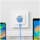 Зарядно устройство MiniPro USB-C, GaN, 20W, син лагун, Blue Lagon, PURO