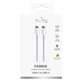 USB-C / USB-C кабел 60W Fabrik FABK4, 1.5m, Coraltastic, PURO