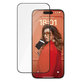 Закалено стъкло UWF Ceramic с апликатор за iPhone 15 Pro, Черно, PanzerGlass