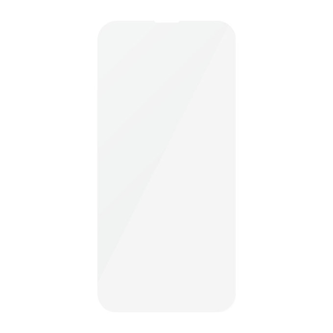 Закалено стъкло Case Friendly за iPhone 16e/14/13 Pro/13, Черно, SAFE