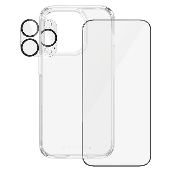 Bundle PicturePerfect + Закалено стъкло UWF + Hard Case D3O за iPhone 15 Pro, PanzerGlass