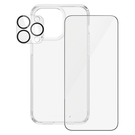 Bundle PicturePerfect + Закалено стъкло UWF + Hard Case D3O за iPhone 15 Pro Max, PanzerGlass