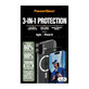 Bundle 3 в 1 Hoops + UWF закалено стъкло + Hard Case за iPhone 16, PanzerGlass