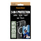 Bundle 3 в 1 Hoops + UWF закалено стъкло + Hard Case за iPhone 16, PanzerGlass