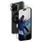 Bundle Hoops + Закалено стъкло UWF + Hard Case + Magnetic Ring Mount за iPhone 16 Pro Max, PanzerGlass