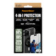Bundle Hoops + Закалено стъкло UWF + Hard Case + Magnetic Ring Mount за iPhone 16 Pro Max, PanzerGlass