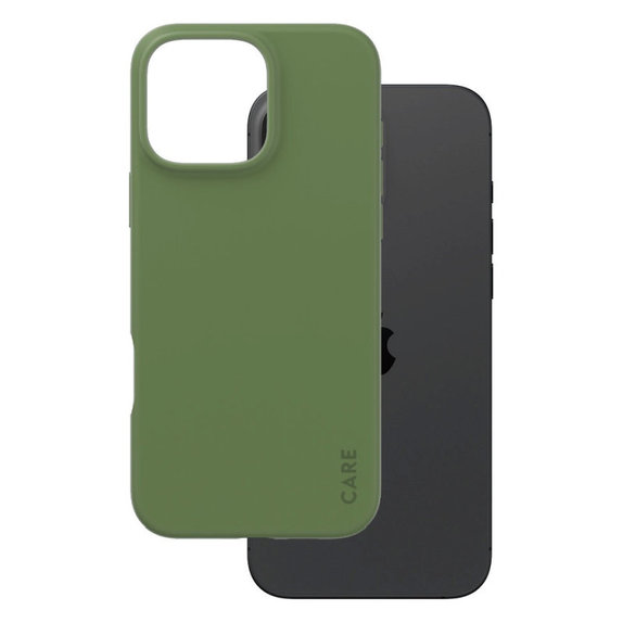 Калъф Fearlessly за iPhone 16 Pro Max, Зелено, CARE