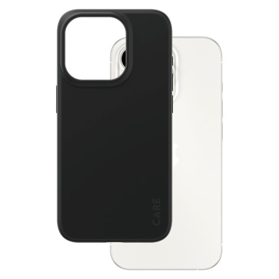 Калъф Fearlessly за iPhone 15 Pro, Черно, PanzerGlass