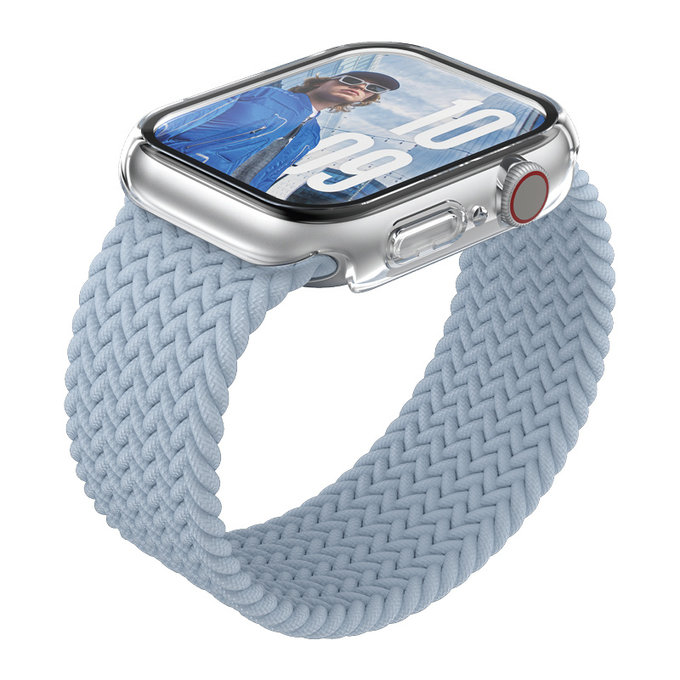 Закалено стъкло Full Body Slim за Apple Watch 11/10 42 mm, Прозрачно, PanzerGlass
