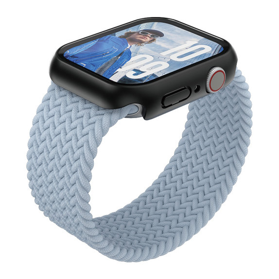 Закалено стъкло Full Body Slim за Apple Watch 11/10 46 mm, Черно, PanzerGlass
