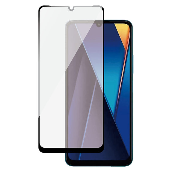 Закалено стъкло UWF за Xiaomi Redmi 13C 5G, Черно, SAFE by PanzerGlass