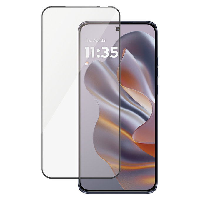 Закалено стъкло UWF за Motorola Edge 50 Neo, Черно, PanzerGlass