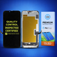 Дисплей Hard OLED за iPhone 14 Plus, Тъчскрийн с рамка, FixPremium