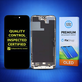 Дисплей Hard OLED за iPhone 14 Pro Max, Тъчскрийн с рамка, FixPremium