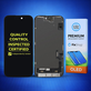 Дисплей Hard OLED за iPhone 15, Тъчскрийн с рамка, FixPremium