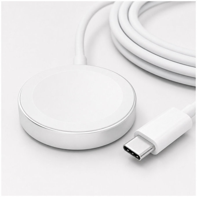 MagSafe / USB-C кабел, 1.5m, Бял, White, FixPremium