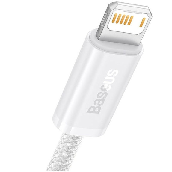 Lightning / USB кабел, 1.5m, Бял, White, Baseus