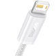 Lightning / USB кабел, 1.5m, Бял, White, Baseus
