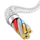 Lightning / USB кабел, 1.5m, Бял, White, Baseus