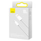 USB-C / USB кабел, 1.5m, Бял, White, Baseus