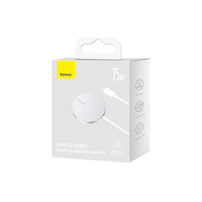 MagSafe / USB-C кабел, 1.5m, Бял, White, Baseus
