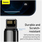 Lightning / USB кабел, 1.5m, Черно, Black, Baseus