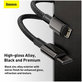 Lightning / USB-C кабел, 1.5m, Черно, Black, Baseus
