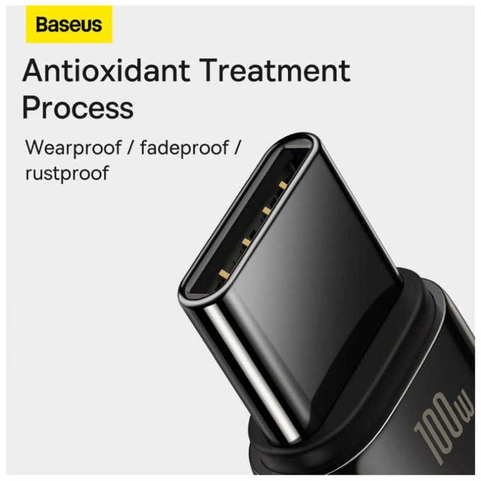 USB-C / USB кабел, 1.5m, Черно, Black, Baseus