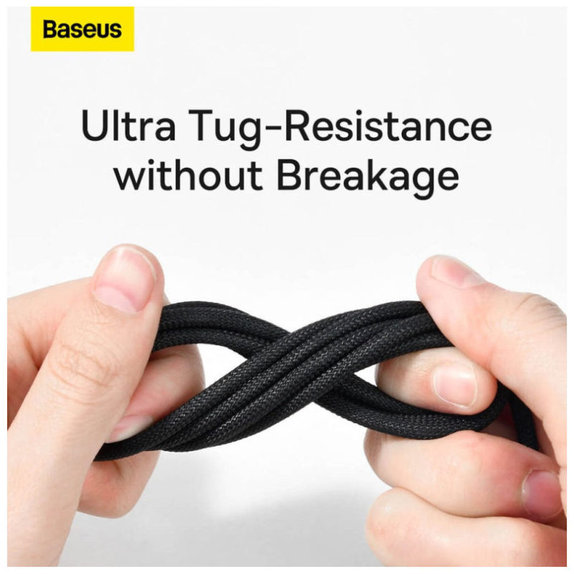 USB-C / USB кабел, 1.5m, Черно, Black, Baseus