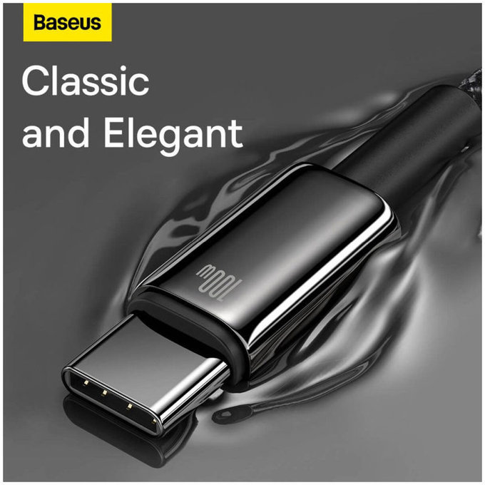 USB-C / USB кабел, 1.5m, Черно, Black, Baseus