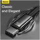 USB-C / USB кабел, 1.5m, Черно, Black, Baseus