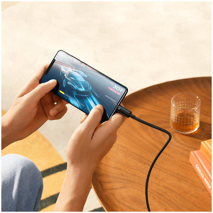 USB-C / USB-C кабел, 1.5m, Черно, Black, Baseus