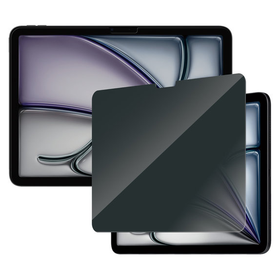 Закалено стъкло UWF Privacy за iPad 10,9"/Air 11'', Прозрачно, PanzerGlass
