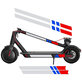 Светлоотразителни стикери (A) за Xiaomi Mi Electric Scooter 1S, 2 M365, Essential, Pro, Pro 2
