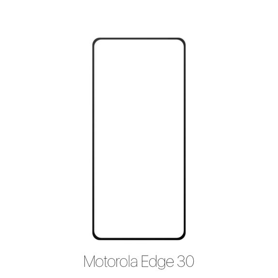 Закалено стъкло FullCover за Motorola Edge 30, FixPremium