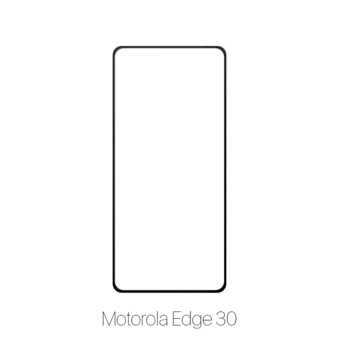 Закалено стъкло FullCover за Motorola Edge 30, FixPremium