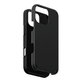Калъф Double Defense за iPhone 16 Pro Max, Черно, CARE