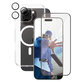 Bundle Hoops + Закалено стъкло UWF + Калъф Urban Combat за iPhone 16 Pro Max, CARE