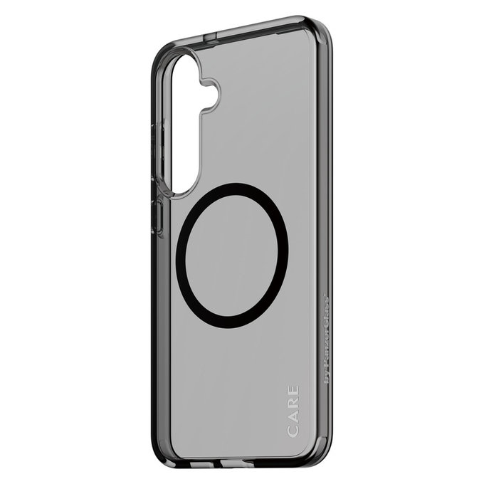Калъф Smokey с черно QI за Samsung Galaxy S25+, Черно, PanzerGlass