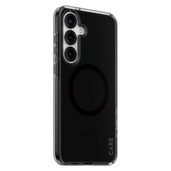 Калъф Smokey с черно QI за Samsung Galaxy S25+, Черно, PanzerGlass