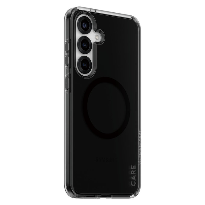 Калъф Smokey с черно QI за Samsung Galaxy S25+, Черно, PanzerGlass